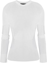 Thumbnail for your product : Alexander Wang Paneled stretch-knit sweater
