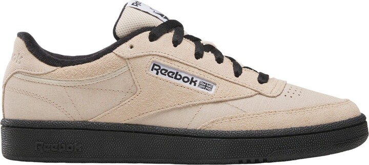 Reebok Men's Club C 85 Vintage Shoes, Size 4.5, White/Light Blue