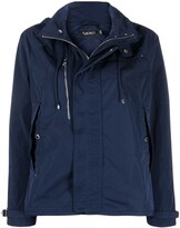 Thumbnail for your product : Lauren Ralph Lauren Concealed-Hood Zipped Jacket