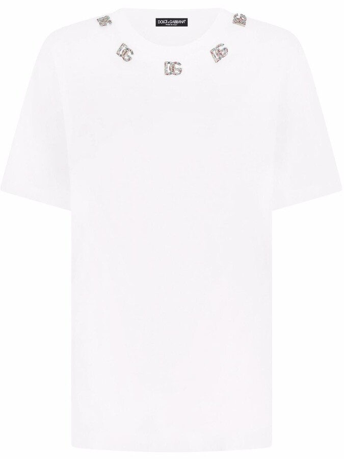 Dolce And Gabbana Short Sleeve T-shirt | Shop the world's largest 