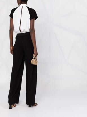 Karl Lagerfeld Paris Halterneck Jumpsuit