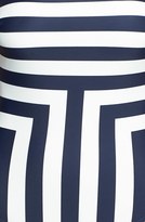 Thumbnail for your product : Ted Baker 'Neevee New Stripe' Bandeau One-Piece Swimsuit