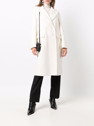 Ermanno Scervino Fitted Double-Breasted Coat