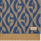 Thumbnail for your product : Gucci GG Diamond print linen blanket