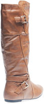 Thumbnail for your product : Wet Seal Stitched & Studded Tall Boots