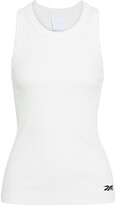 Thumbnail for your product : Reebok x Victoria Beckham Ribbed Stretch-cotton Jersey Tank