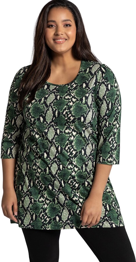 cotton plus size tops