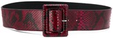 Thumbnail for your product : Orciani Snake Print Belt