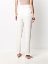 Thumbnail for your product : BA&SH Tie-Waist High Rise Trousers
