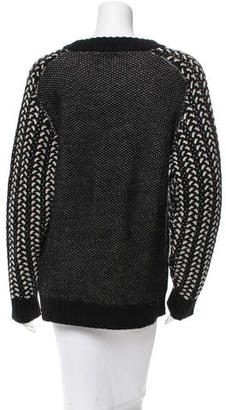 Thakoon Oversize Patterned Sweater