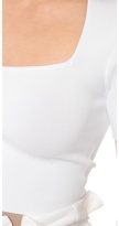 Thumbnail for your product : Torn By Ronny Kobo Yogi Crop Top