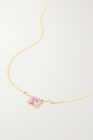 Thumbnail for your product : Anissa Kermiche Gold, Sapphire And Diamond Necklace - one size