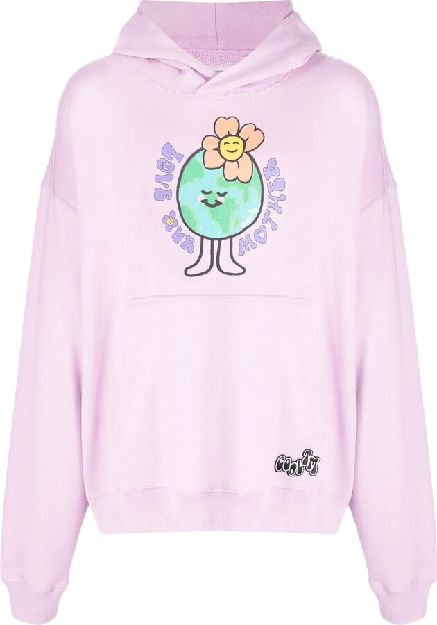 COOL T.M Love Our Mother oversized hoodie