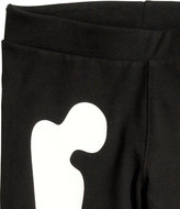 Thumbnail for your product : H&M Leggings with Printed Design - Black/white - Kids