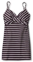 Thumbnail for your product : Merona Women's Dresskini Top Smoke Grey Stripe
