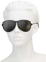 Thumbnail for your product : Alexander McQueen 61MM Unisex Brow Bar Aviator Sunglasses