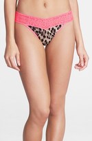 Thumbnail for your product : Hanky Panky 'Feline Fatale' Regular Rise Thong