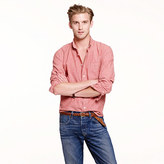 Thumbnail for your product : J.Crew Slim Japanese chambray shirt in sunwashed red