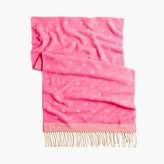 Thumbnail for your product : J.Crew Brushed scarf with polka dots