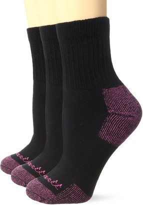 Carhartt Women's 3 Pack Cotton Ankle Work Socks