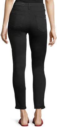 Rag & Bone Mito High-Rise Skinny Jeans with Tux Stripes