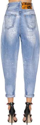 DSQUARED2 80's Light Washed Cotton Denim Jeans
