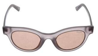 Quay Star Struck Cat-Eye Sunglasses