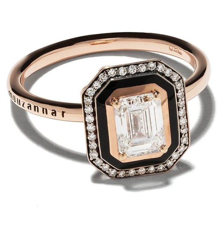 Selim Mouzannar 18kt Rose Gold Diamond Mina Ring Shopstyle 