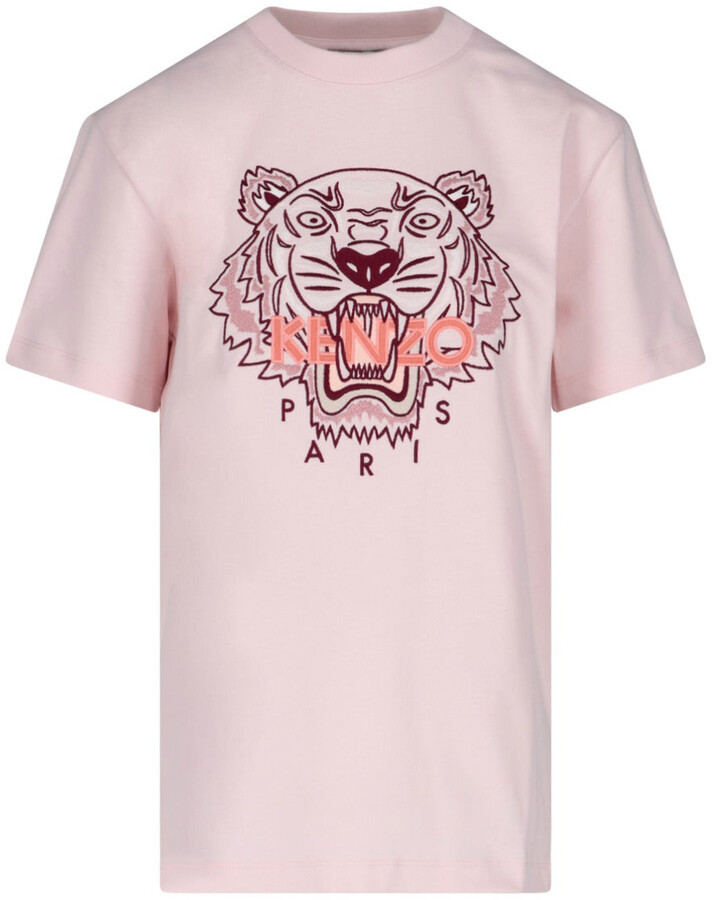 Kenzo Pink Women's T-shirts | Shop the world's largest collection of  fashion | ShopStyle