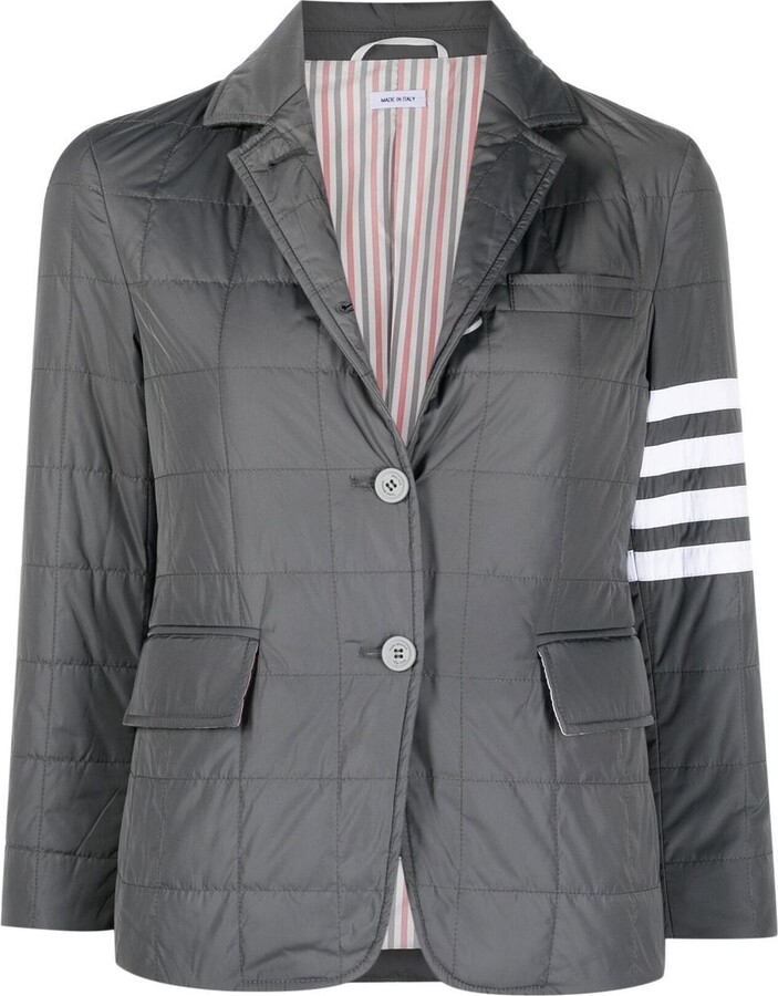 Thom Browne DownFeather Quilted Sports Jacket ShopStyle Blazers