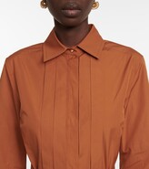 Thumbnail for your product : Max Mara Hangar cotton poplin shirt dress