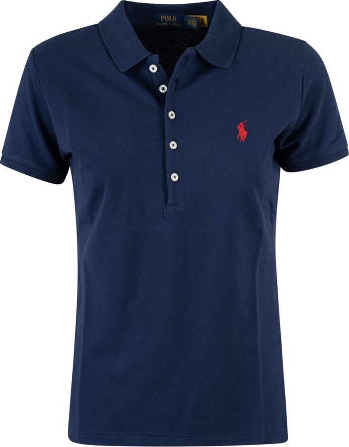 Ralph Lauren Women's Polo Blue Shirts | ShopStyle