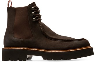 Bally Lyons Suede Loafer Chelsea Boots