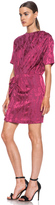 Thumbnail for your product : Isabel Marant Yann Viscose-Blend Dress in Raspberry