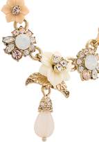 Thumbnail for your product : Marchesa Notte embellished floral necklace