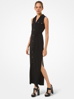 michael kors belted dress