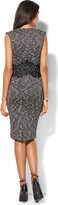 Thumbnail for your product : New York and Company Ponte Tweed Sheath Dress