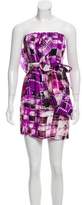 Thumbnail for your product : Ali Ro Silk Printed Dress w/ Tags