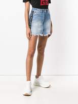 Thumbnail for your product : Marcelo Burlon County of Milan Short denim skirt