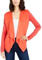 Thumbnail for your product : INC International Concepts Open-Front Moleskin Cardigan, Created for Macy's