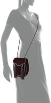 Thumbnail for your product : Saint Laurent Opium 2 Tassel Velour Crossbody Bag, Bordeaux/Black