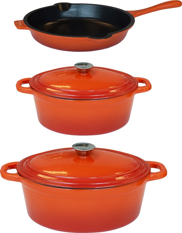 Neo 5-Piece Cast Iron Cookware Set
