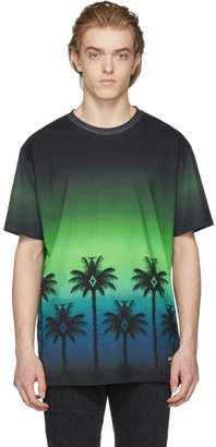 Marcelo Burlon County of Milan Green Palm T-Shirt