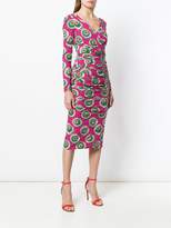 Thumbnail for your product : Dolce & Gabbana Cassata print midi dress