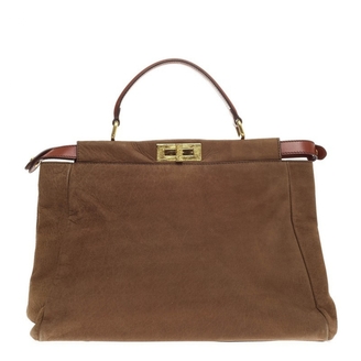Fendi Brown Leather Handbag