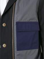 Thumbnail for your product : Marni contrasted panel blazer