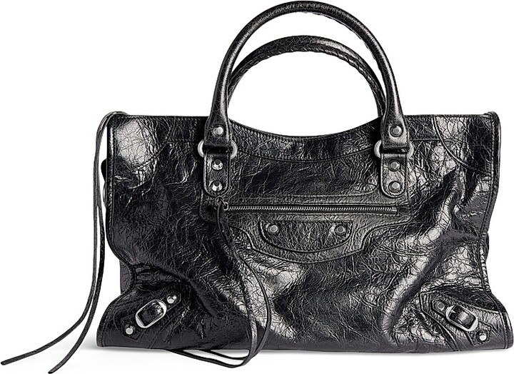 Balenciaga Women's Le City Medium Top Handle Bag - Black