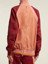 Thumbnail for your product : adidas by Stella McCartney Train High Neck Track Top - Womens - Burgundy