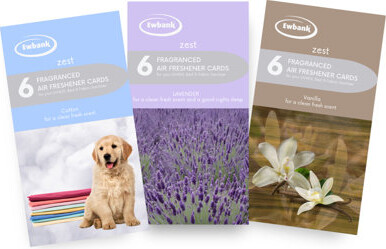 Ewbank Variety Assorted Fragrance Cards for UV400 and Zest