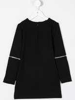 Thumbnail for your product : DSQUARED2 Kids zip sleeve long top